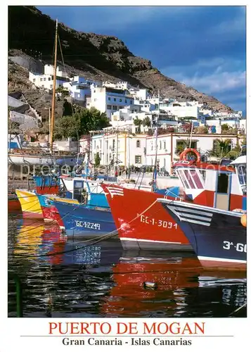 AK / Ansichtskarte Puerto_de_Mogan Vista parcial Puerto_de_Mogan