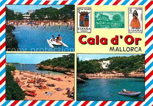 AK / Ansichtskarte Cala_d_Or Strandpartien Cala_d_Or