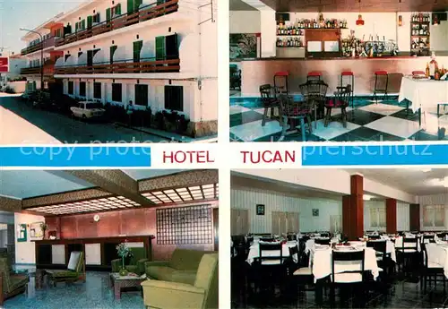 AK / Ansichtskarte Cala_Ratjada_Mallorca Hotel Tucan Bar Gastraum Foyer Cala_Ratjada_Mallorca