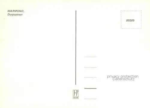 AK / Ansichtskarte Warmond Dorpstraat Warmond