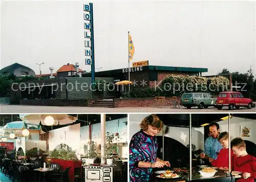 AK / Ansichtskarte Noordwijk Bowling Barbeque personeels en familiefeesten Noordwijk