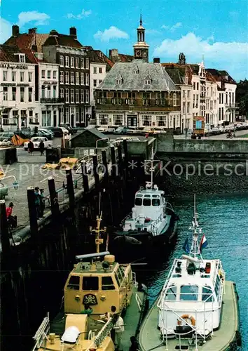 AK / Ansichtskarte Vlissingen Loodshaven met gezicht op Bellamypark Vlissingen