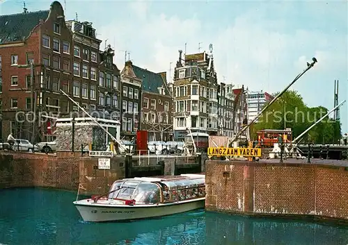 AK / Ansichtskarte Amsterdam_Niederlande Haarlemmersluizen Amsterdam_Niederlande