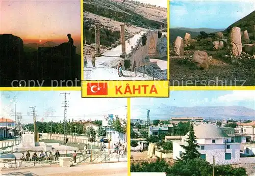 AK / Ansichtskarte Adiyaman Views from Kahta and Nimrud Dagh sun Rise Adiyaman