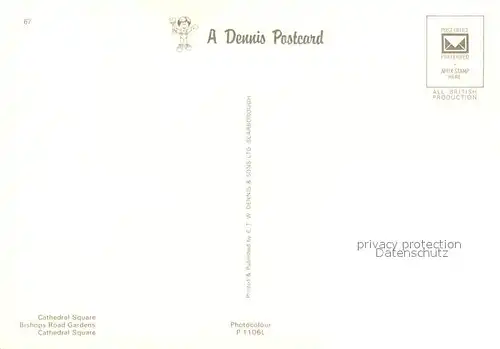 Peterborough Cathedral Square Bishops Road Gardens 