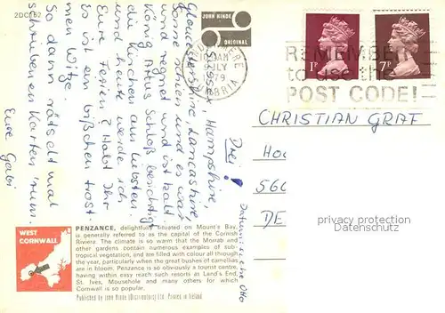 Penzance Panorama Penzance