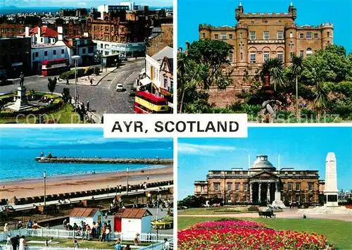 Ayr_Ayrshire Various views of the City Beach Ayr_Ayrshire