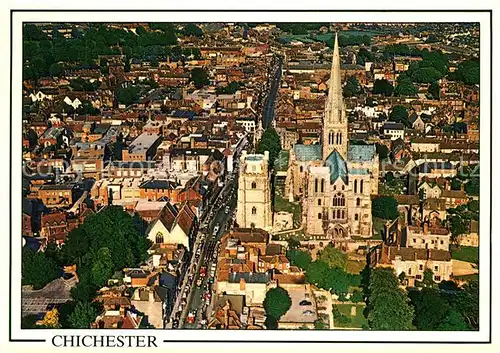Chichester_West_Sussex Arial view 