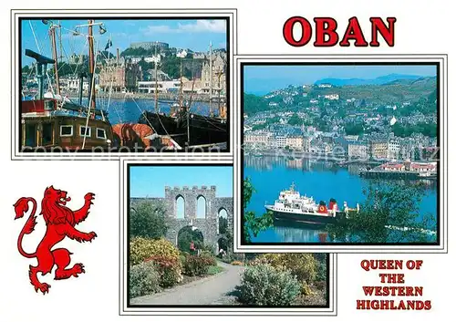 Oban View from the harbour from Pulpit Hill Oban