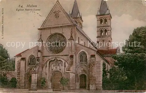 Melun_Seine_et_Marne Eglise Notre Dame Melun_Seine_et_Marne