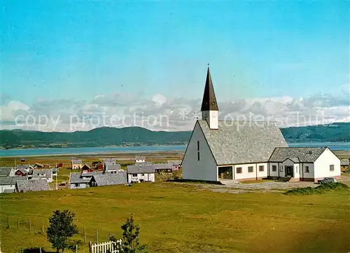 AK / Ansichtskarte Alta_Norwegen Elvebakken Kirke Alta Norwegen
