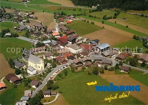 AK / Ansichtskarte Waidring_Tirol Fliegeraufnahme Waidring Tirol