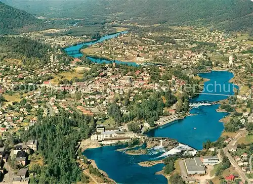 AK / Ansichtskarte Kongsberg Fliegeraufnahme Numedalslagen Kongsberg