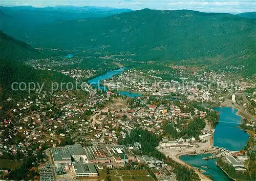 AK / Ansichtskarte Kongsberg Fliegeraufnahme Kongsberg