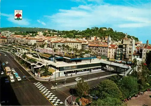 AK / Ansichtskarte Nice_Alpes_Maritimes Promenade du Paillon Nice_Alpes_Maritimes