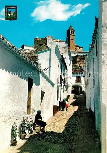 AK / Ansichtskarte Malaga_Andalucia Typical street Malaga_Andalucia