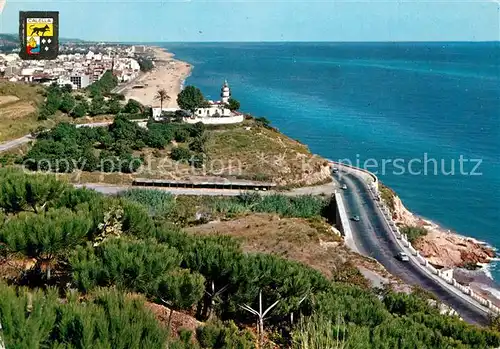 AK / Ansichtskarte Calella_de_Mar Faro y vista general Calella_de_Mar