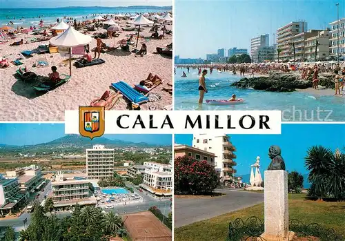 AK / Ansichtskarte Cala_Millor_Mallorca Vista parcial Cala_Millor_Mallorca