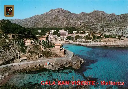 AK / Ansichtskarte Cala_San_Vicente Fliegeraufnahme Cala_San_Vicente