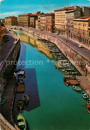 AK / Ansichtskarte Livorno Scali M d Azeglio Livorno