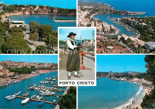 AK / Ansichtskarte Porto_Cristo_Mallorca Porto Fliegeraufnahme  Porto_Cristo_Mallorca