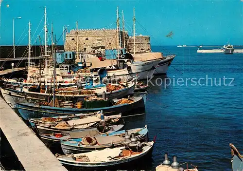 AK / Ansichtskarte Heraklion Il Porto vecchio Heraklion