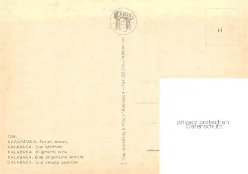 Kalabaka Panorama Kalabaka