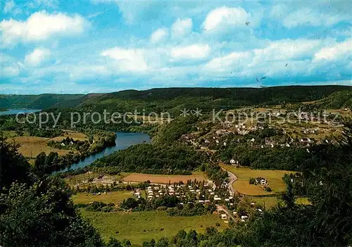 Hasenfeld Panorama mit Rursee Hasenfeld
