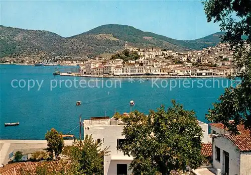 Poros La citta vista da Galata Poros