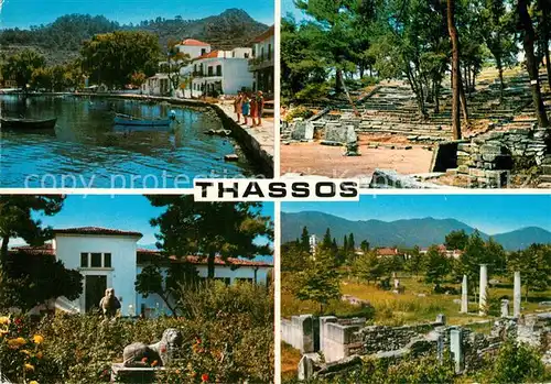 Thassos Teilansichten Thassos