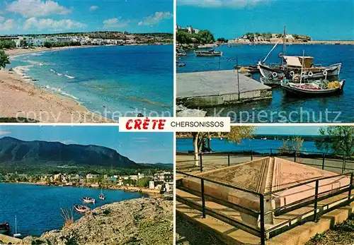 Chersonissos Panorama Anlegestelle Teilansichten Chersonissos