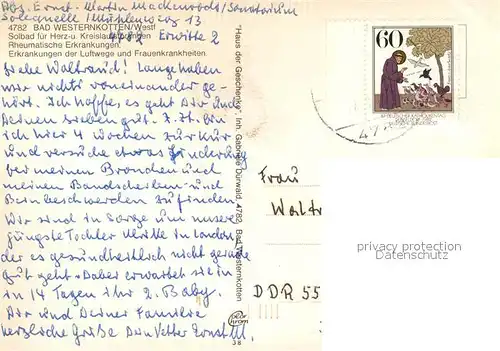 Bad_Westernkotten Haus Margarete Haus am Park Kurpark Marktbrunnen Saline Golfplatz Soleturm Bad_Westernkotten