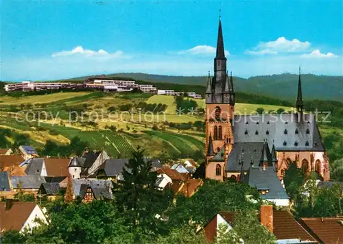 Kiedrich Panorama mit Kirche Kiedrich