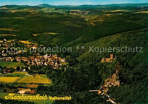 Manderscheid_Eifel Fliegeraufnahme Manderscheid Eifel