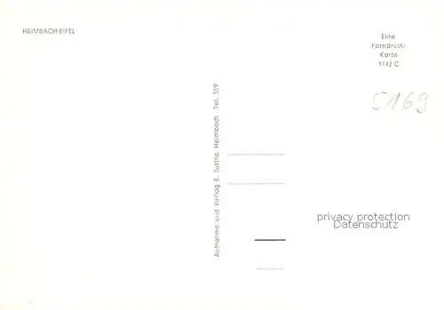 Heimbach_Eifel Panorama Heimbach Eifel