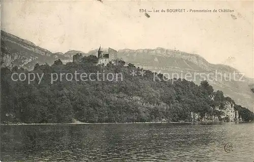 Chindrieux Promontoire du Chateau de Chatillon Lac du Bourget Chindrieux