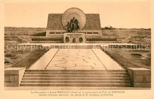 VERDUN_Meuse Monument a Andre Maginot Fort de Souville Verdun Meuse