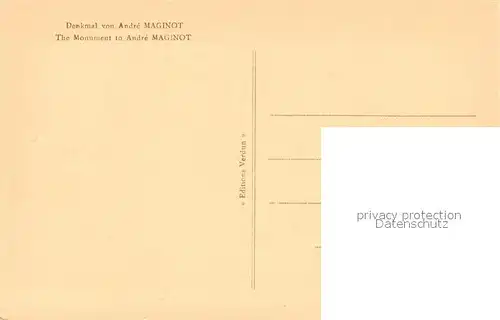 VERDUN_Meuse Monument a Andre Maginot Fort de Souville Verdun Meuse