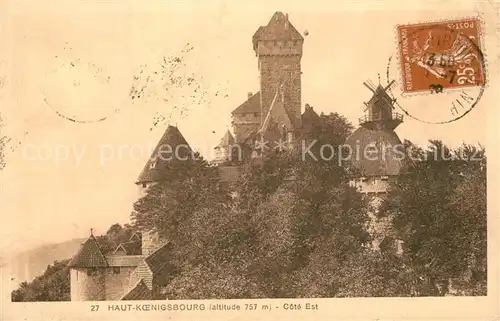 Haut Koenigsbourg_Hohkoenigsburg Cote Est Haut Koenigsbourg