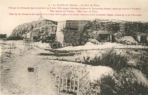 VERDUN_Meuse Fort de Vaux Bataille de Verdun Verdun Meuse
