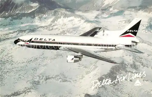 AK / Ansichtskarte Flugzeuge_Zivil Delta Airlines L1011 500  