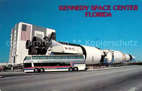 AK / Ansichtskarte Raumfahrt_Space_Spatial Kennedy Space Center N.A.S.A. Florida Saturn V Rocket  