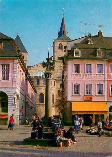 AK / Ansichtskarte Trier Das Marktkreuz Trier