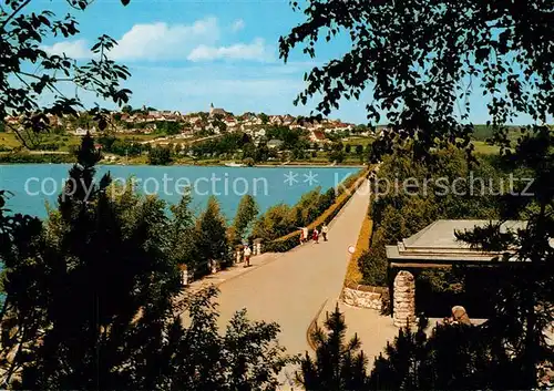 AK / Ansichtskarte Sorpetalsperre Staudamm mit Blick auf Langenscheid Sorpetalsperre