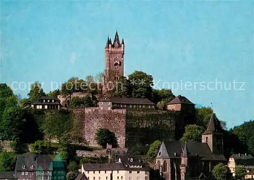 AK / Ansichtskarte Dillenburg Blick zum Schlossberg Dillenburg