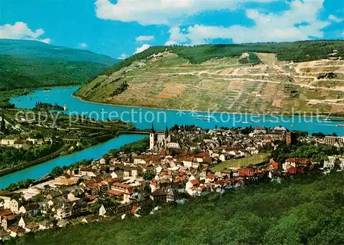 AK / Ansichtskarte Bingen_Rhein Panorama Bingen Rhein