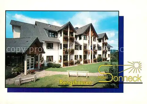AK / Ansichtskarte Rengshausen_Knuellwald Hotel Sonneneck Rengshausen Knuellwald