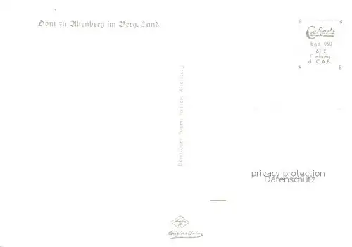 AK / Ansichtskarte Altenberger_Dom Fliegeraufnahme 