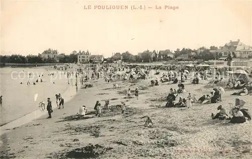 AK / Ansichtskarte Le_Pouliguen La plage Le_Pouliguen