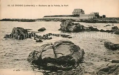 Le_Croisic Rochers de la Pointe le Fort Le_Croisic